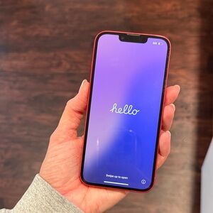 Apple iPhone - Vibrant Red